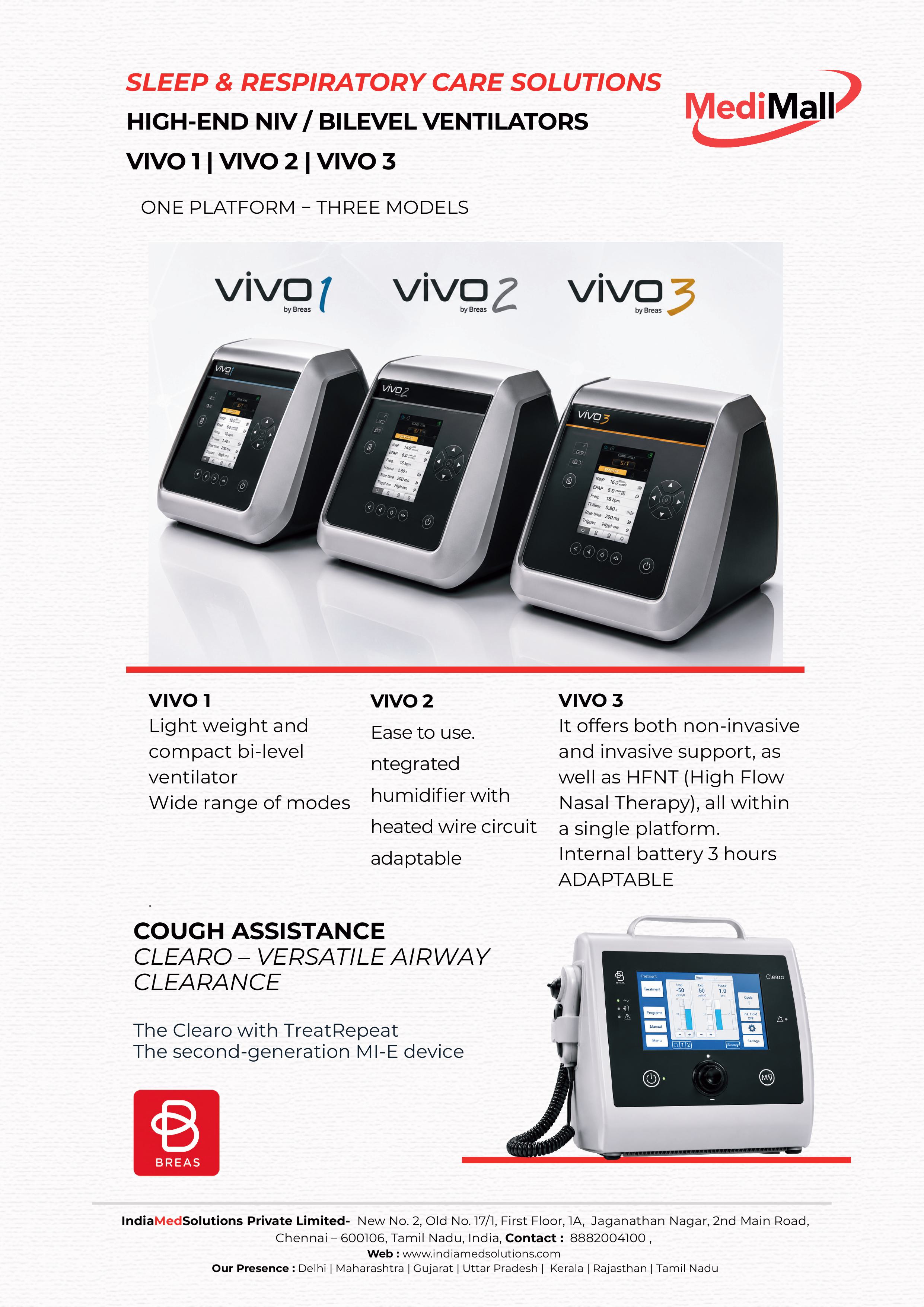 Bipap Vivo 1,2,3